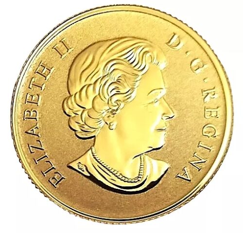2021 Canada Coat of Arms 1/10 oz Gold Reverse Proof $20 Coin - Image 7