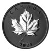 2025 Canadian $20 Black Rhodium Maple Leaf Proof - 1 oz Silver