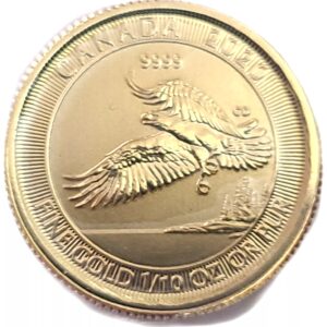 2020 Canada 1/10 oz Gold Bald Eagle $5 Coin .9999