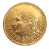 1945 Mexican Gold Peso 2.5 Peso Gold Coin Bu