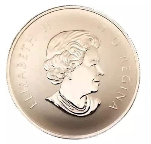2012 Canadian $10 Maple Leaf Forever 1/2 oz Fine Silver Coin RCM - Image 4