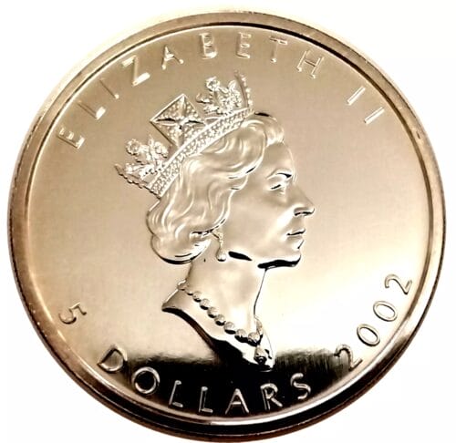 2002 Canadian $5 Coloured Silver Maple Leaf: Spring 1 oz Fine Silver Coin - Image 5
