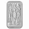 2022 The Engravers Collection Three Graces 1oz Silver Bar