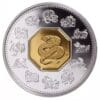 2001 Canadian $15 Chinese Lunar Calendar: Year of the Snake
