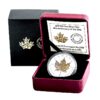 2019 Canada 3 oz Silver Maple Leaf Proof $50 Coin- 40 Year Anniversary maple