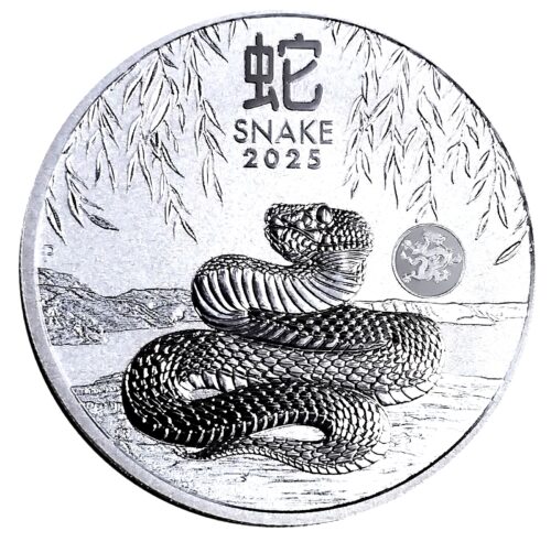 2025 Australia 1 oz Silver Year of the Snake-Perth Mint - Image 3