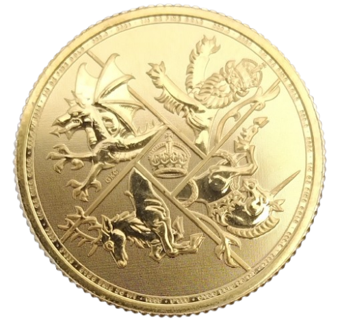 2024 UK 1/4 oz Gold Four Nations Coin .9999 Fine - Image 3