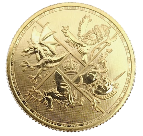 2024 UK 1/4 oz Gold Four Nations Coin .9999 Fine - Image 5