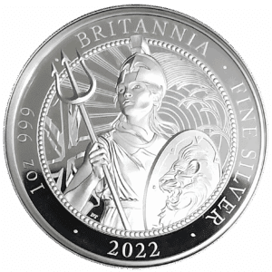 2022 UK Britannia 1 oz Silver Proof Coin .999 Fine