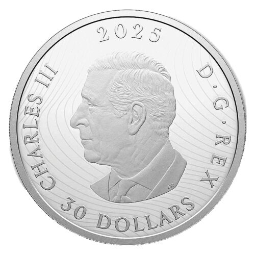 2025 Canada 2 oz Magic Northern Lights Silver Proof Coin - Image 2