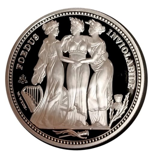 2021 Saint Helena Three Graces 1 oz Silver Proof Coin - EIC