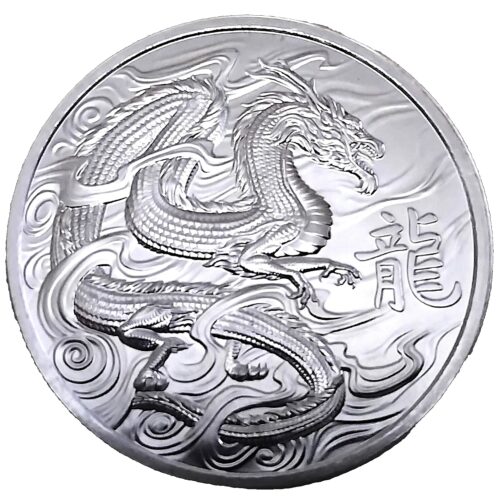 2024 - 1 oz Ascension Jody Clark Dragon Silver Coin