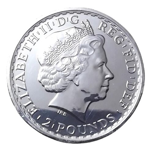 2013 UK 1 oz Silver £2 Britannia Coin Bu - .999 Fine Silver - Image 2